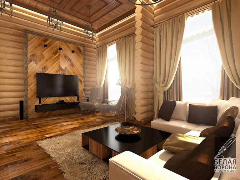 дизайн проект дома в современном интерьере